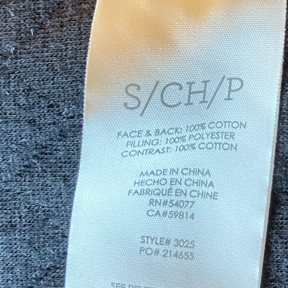 Cabi Gray Quilted Moto Jacket Herringbone Pattern Size S - Picture 8 of 9